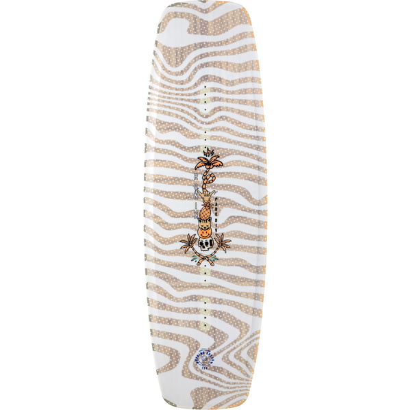 2022 Ronix Spring Break Wake Board 222240 - White / Wood